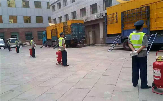 毛感乡租赁发电机案例