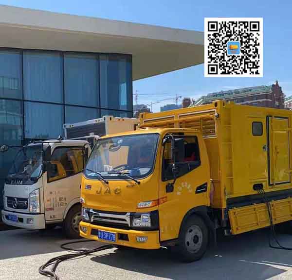 毛感乡出租发电车